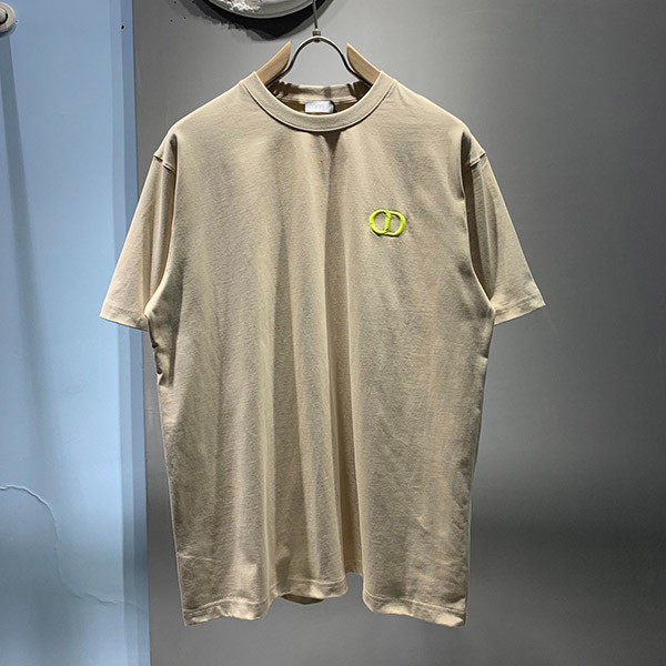 高品質 ディオール コピー CDアイコン Tシャツ 刺しゅう クルーネック 2色 013J600A067